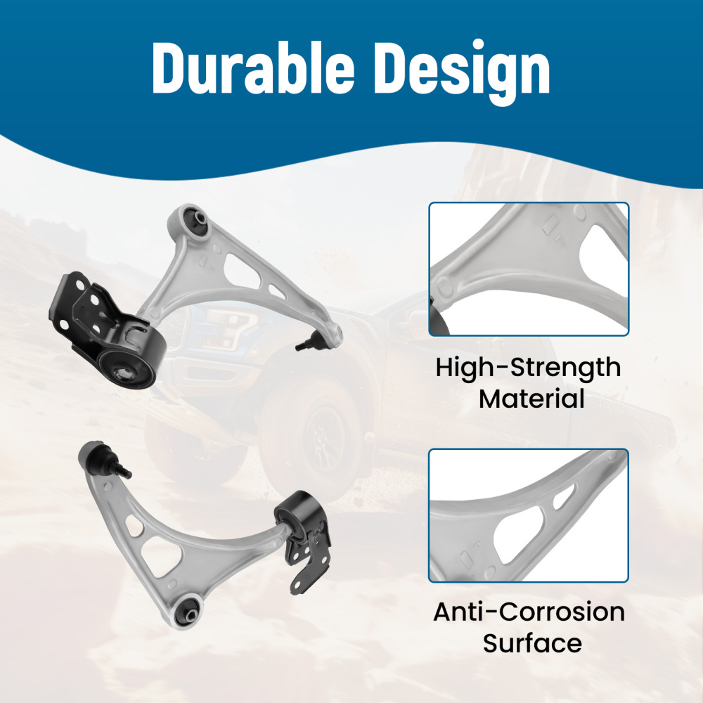 6x Front Lower Control Arms Tie Rods Kit compatible for Acura MDX 2014-20 Pilot 2016-21