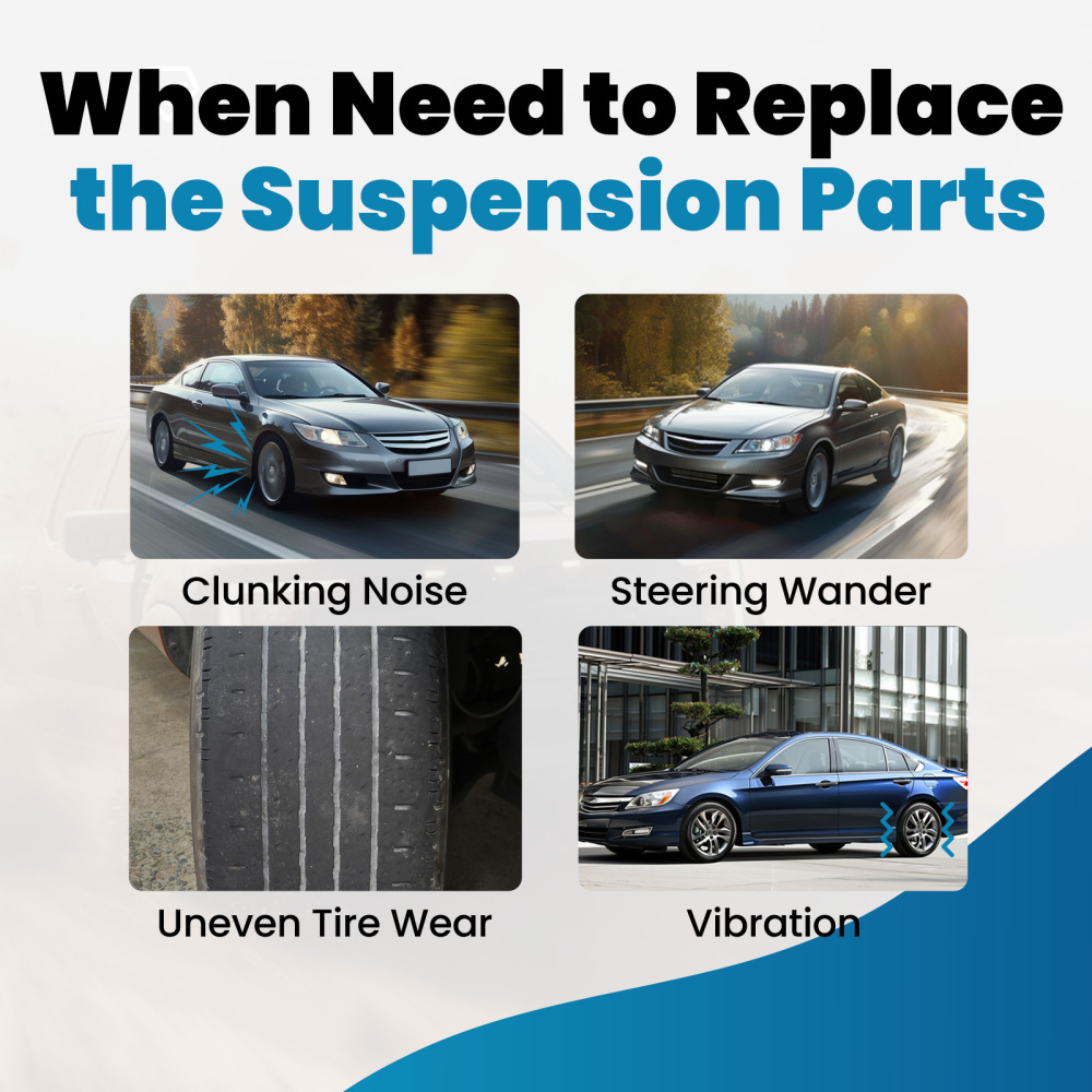 6x Front Lower Control Arms Tie Rods Kit compatible for Acura MDX 2014-20 Pilot 2016-21