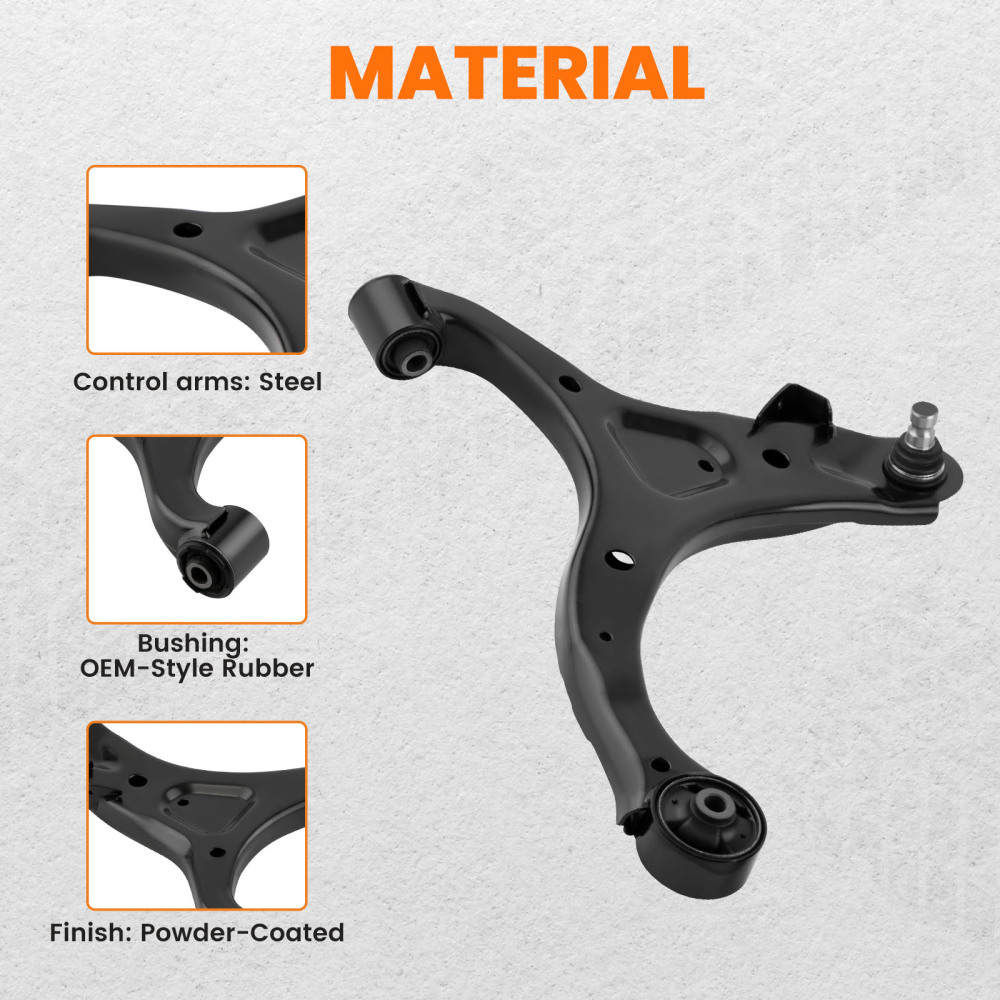 Front Lower Control Arm Ball Joint compatible for Hyundai Santa Fe 2007-12 compatible for Kia Sorento 2013
