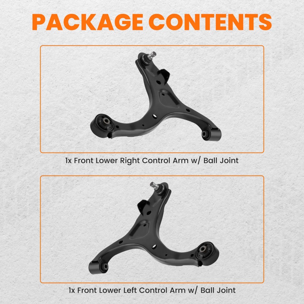 Front Lower Control Arm Ball Joint compatible for Hyundai Santa Fe 2007-12 compatible for Kia Sorento 2013