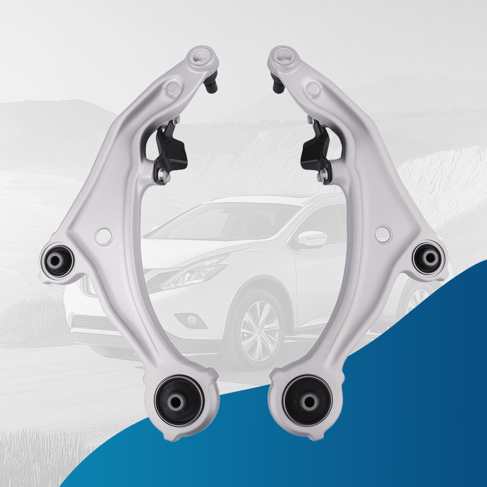2Pcs Front Lower Control Arms w/ Ball Joints compatible for Nissan Murano 2009-2014 LH RH