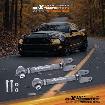 2pcs Adjustable Rear Toe Control Arms Left Right For 2015-2023 compatible for Ford Mustang S550