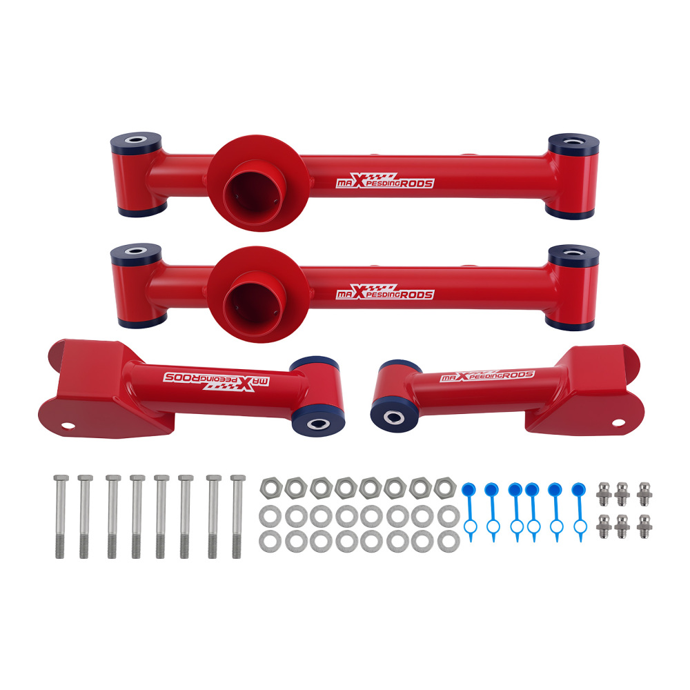 Tubular Upper Lower Rear Control Arm Kit compatible for Ford Mustang 79-04 compatible for Mercury Capri 86