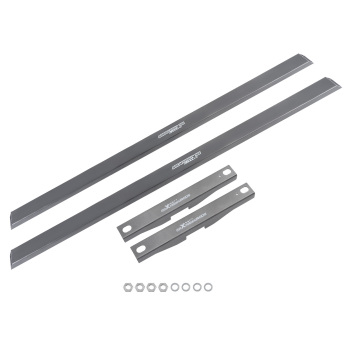 45 12 Gauge Square Subframe Connectors Weld In for 1979-04 compatible for Ford Mustang Cobra