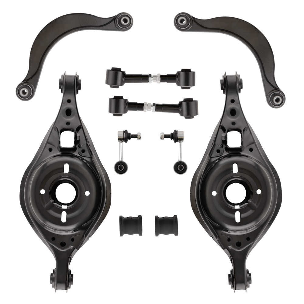 10 pièces Ensemble de Bras de Suspension Essieu Arrière LR compatible pour Mazda 6 GG GY