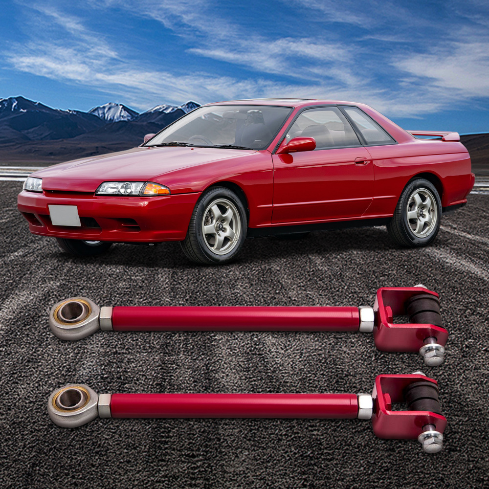 Compatible for Nissan R32 R33 R34 Skyline GTS GTSTRB25 Hicas Eliminator Kit with Bracket suspension arms