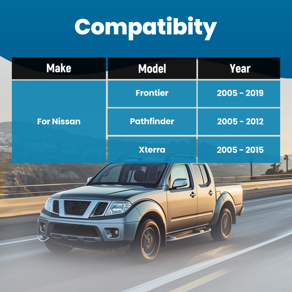 Front Upper Control Arms Suspension Kits compatible for Nissan Pathfinder Frontier Xterra