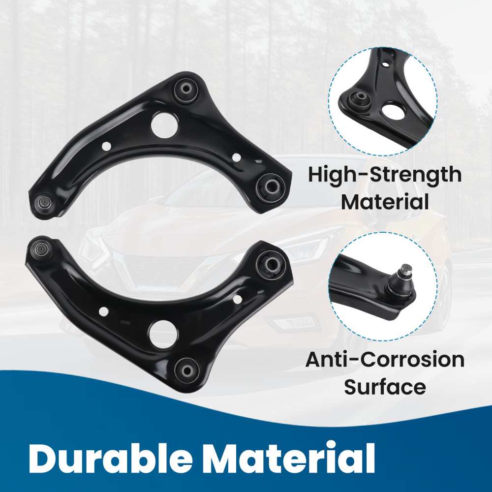 2pcs Front Lower Control ArmsBall Joint Assembly For 2012 compatible for Nissan Versa Sedan