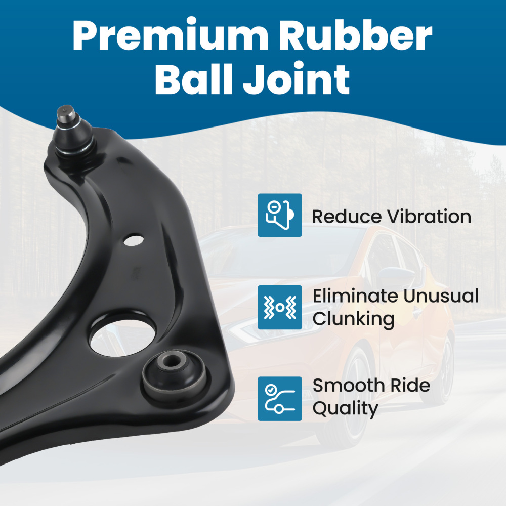 2pcs Front Lower Control ArmsBall Joint Assembly For 2012 compatible for Nissan Versa Sedan