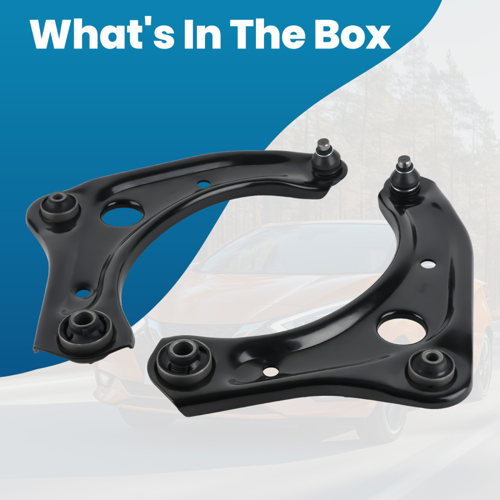 2pcs Front Lower Control ArmsBall Joint Assembly For 2012 compatible for Nissan Versa Sedan