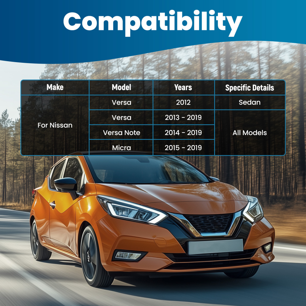 2pcs Front Lower Control ArmsBall Joint Assembly For 2012 compatible for Nissan Versa Sedan