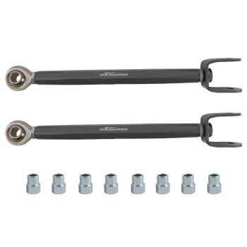 Adjustable Rear Lower Toe Arms +/-2 compatible for Nissan 350Z 03-09 compatible for Infiniti G35 03-07