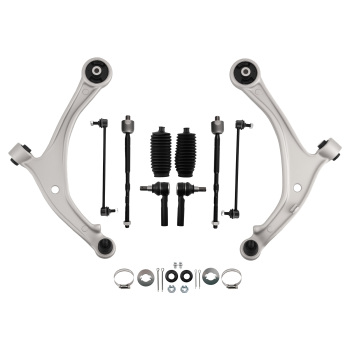 10pcs Front Suspension Control Arms Kit compatible for Honda Odyssey 2011 2012 2013-2017