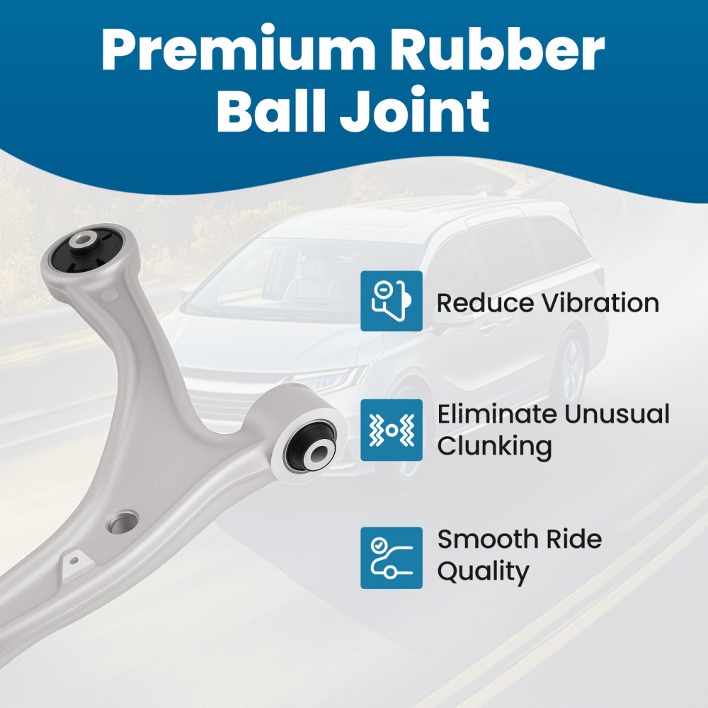 10pcs Front Suspension Control Arms Kit compatible for Honda Odyssey 2011 2012 2013-2017