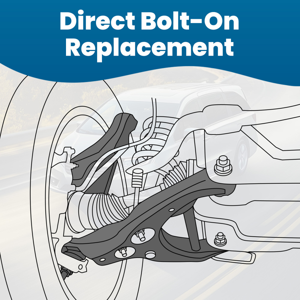 10pcs Front Suspension Control Arms Kit compatible for Honda Odyssey 2011 2012 2013-2017
