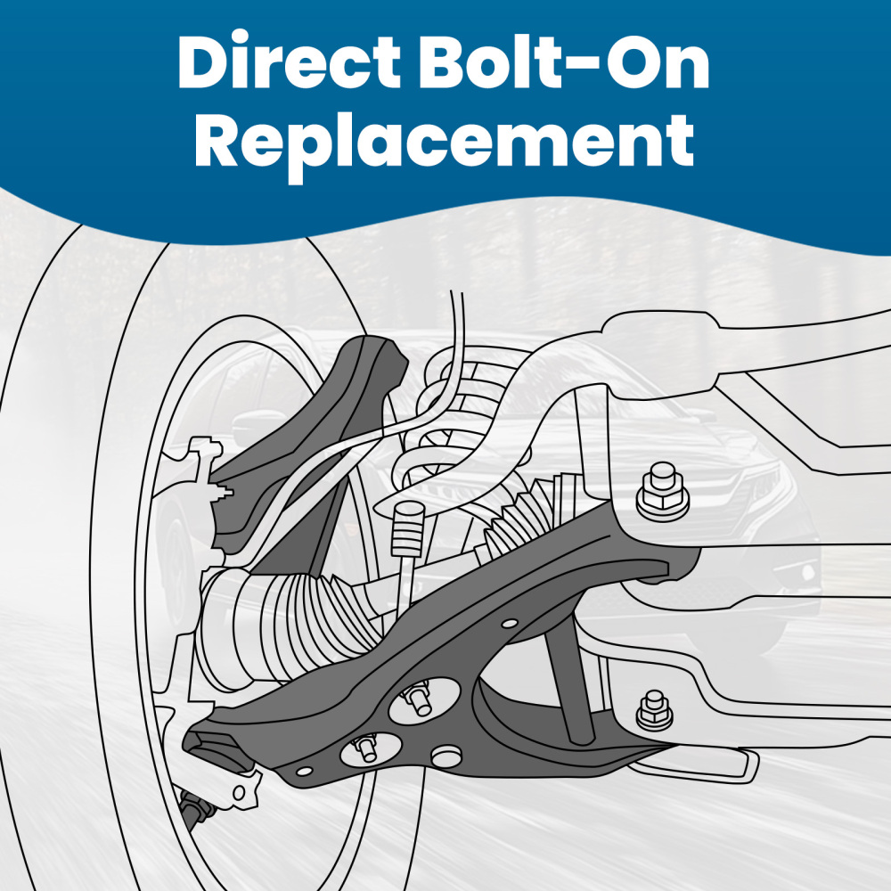 8x Front Lower Control Arms w/ Ball Joints for 2011 2012 2013-2017 compatible for Honda Odyssey