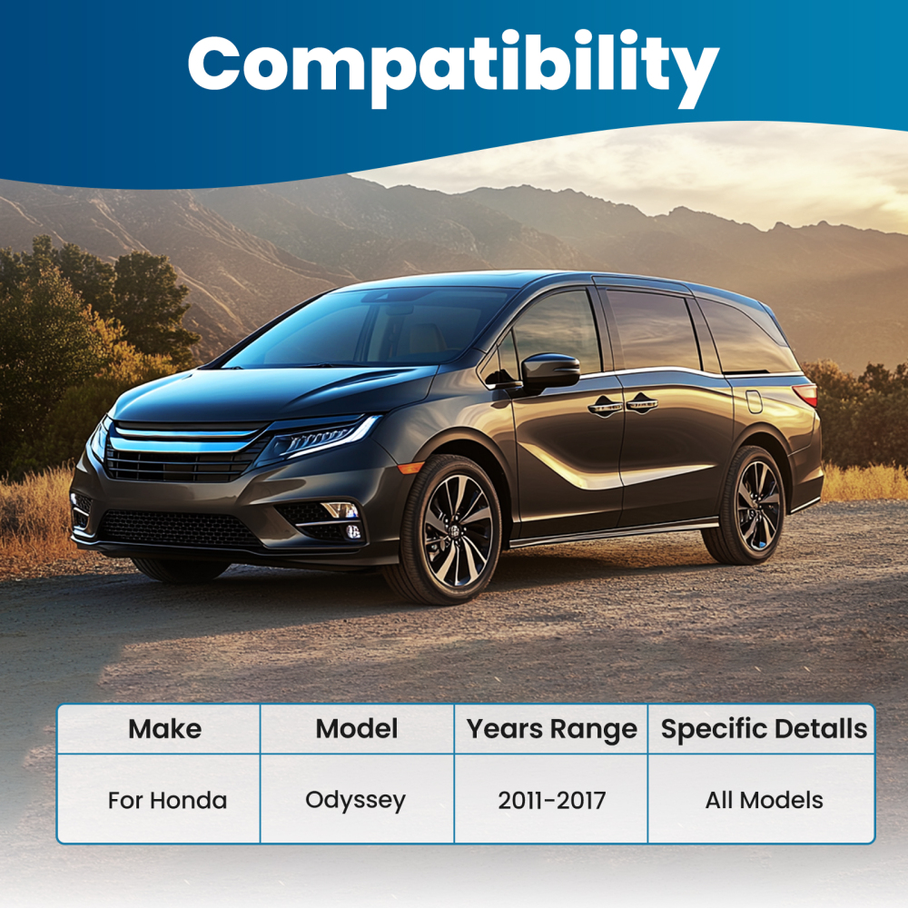 8x Front Lower Control Arms w/ Ball Joints for 2011 2012 2013-2017 compatible for Honda Odyssey