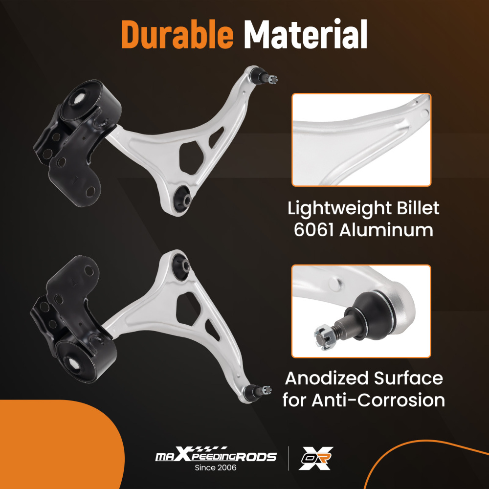 Set of 2 Front Lower Control Arms w/ Ball Joint For 2018-2023 compatible for Honda Odyssey