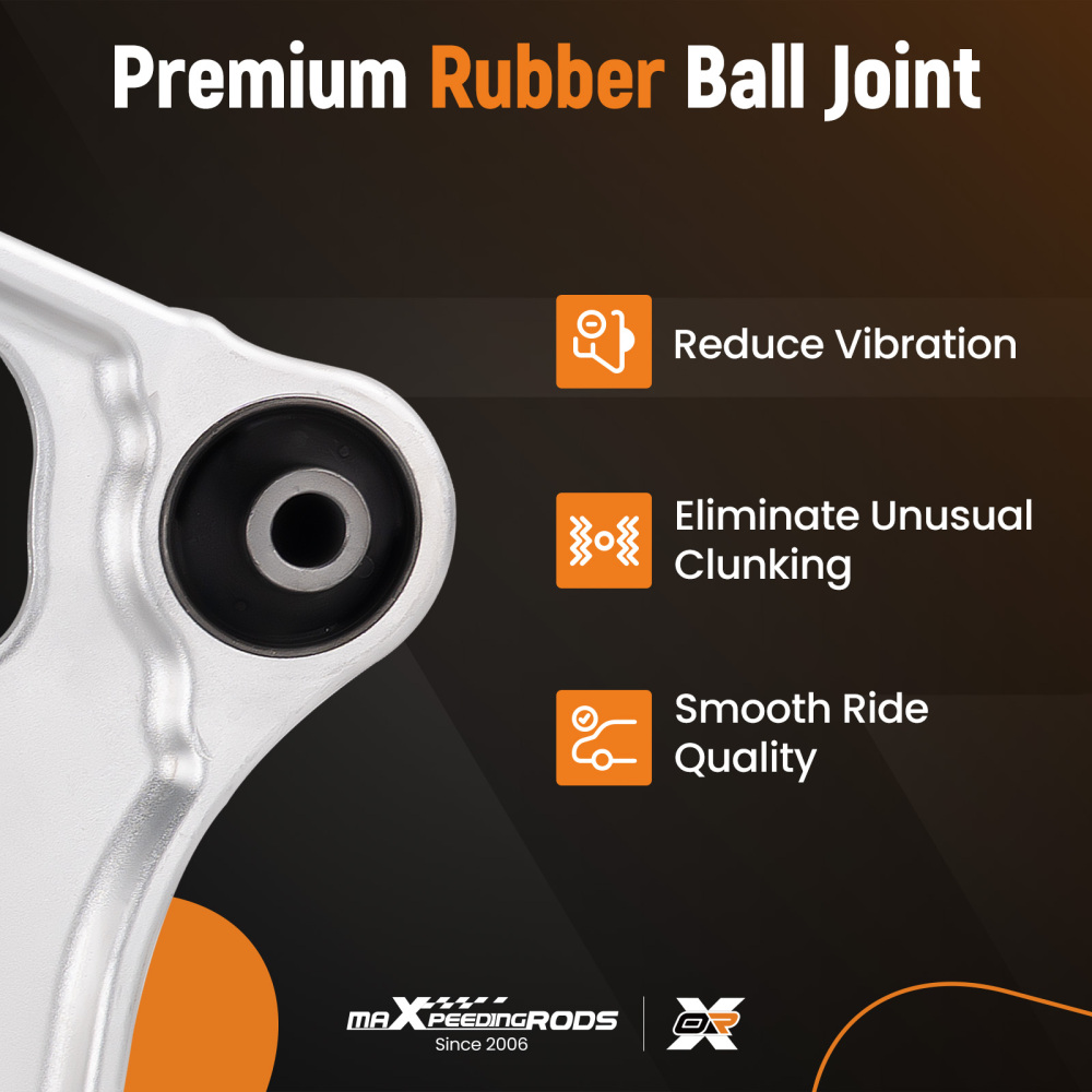 Set of 2 Front Lower Control Arms w/ Ball Joint For 2018-2023 compatible for Honda Odyssey