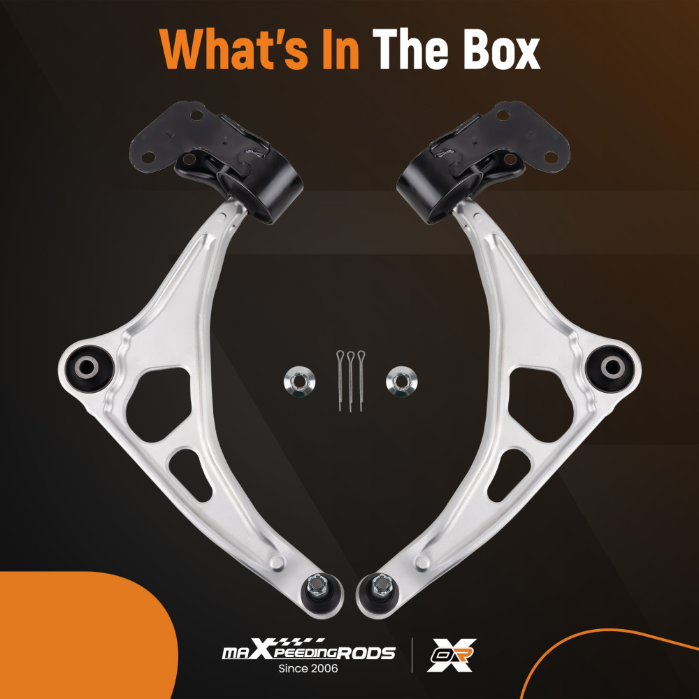 Set of 2 Front Lower Control Arms w/ Ball Joint For 2018-2023 compatible for Honda Odyssey