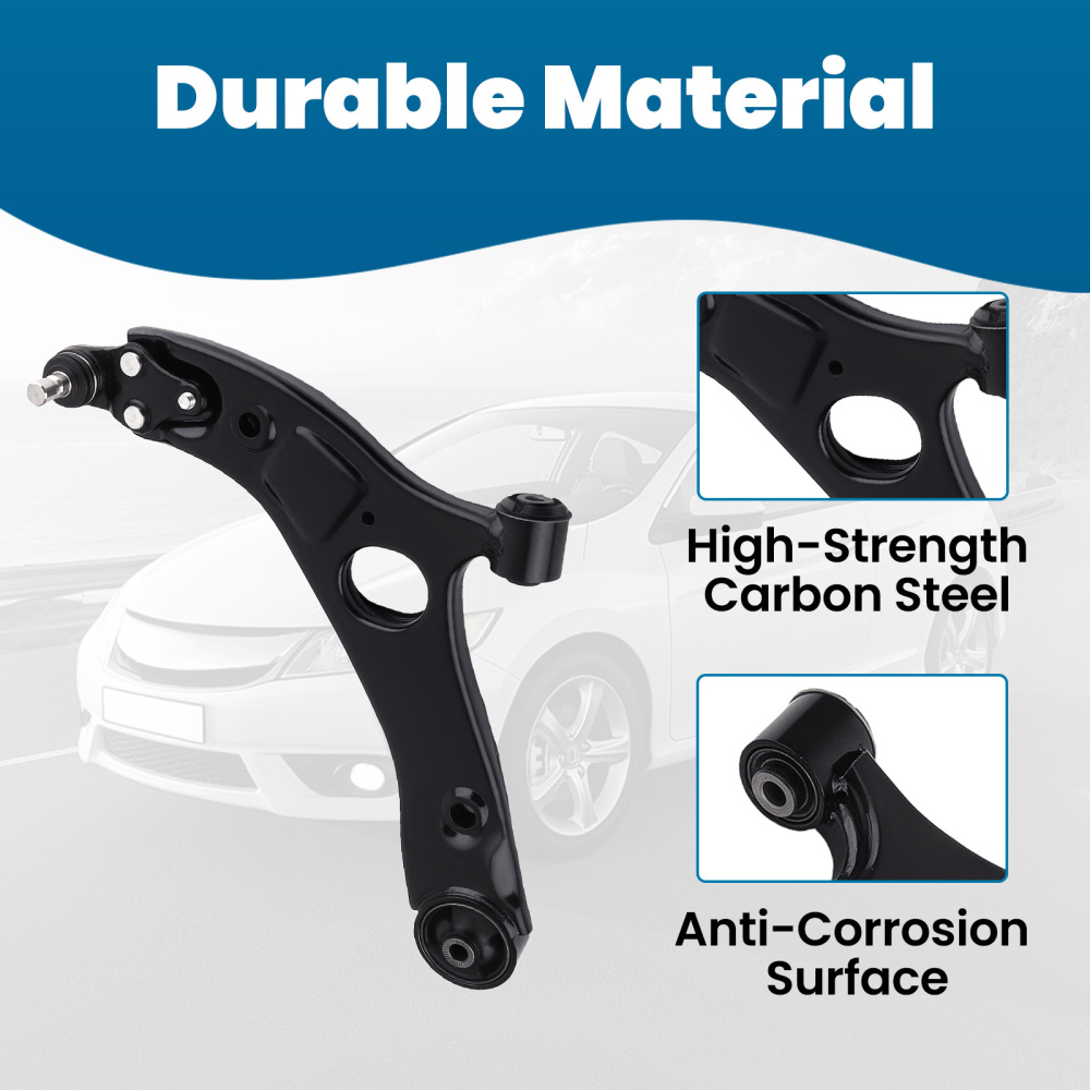 Front Lower Control Arm Tie Rod Ends compatible for Hyundai Azera Sonata compatible for Kia Cadenza Optima