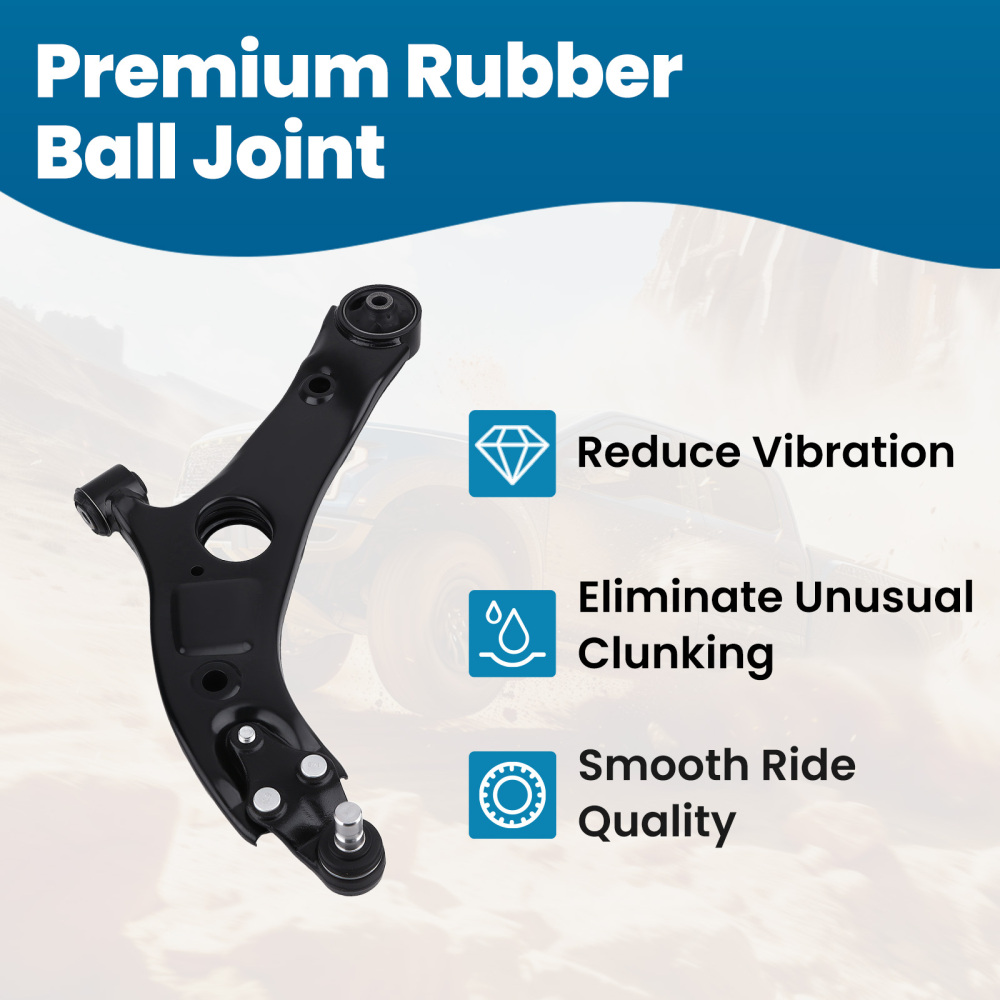 Front Lower Control Arms Tie Rods Sway Bar Links For 2012-2013 compatible for Hyundai Sonata