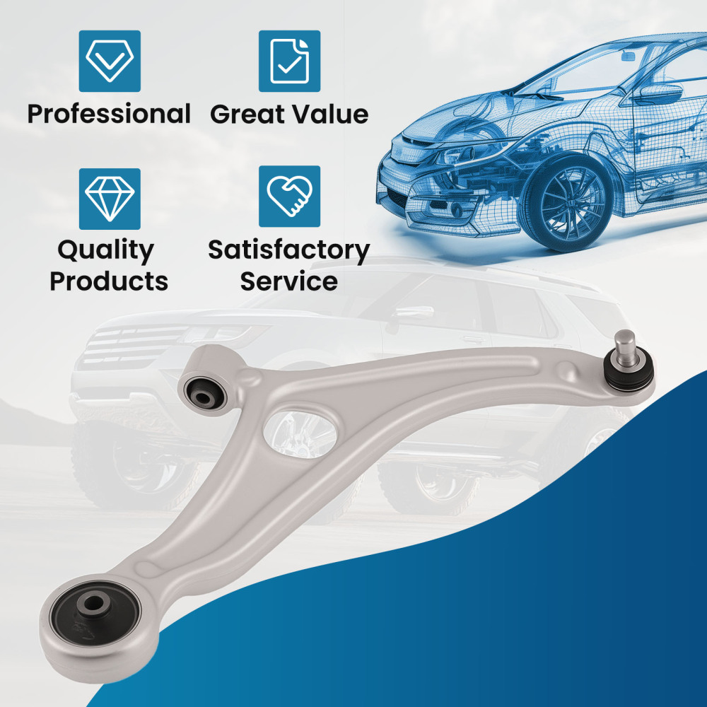 Front Right Lower Control Arm Ball Joint compatible for Kia Optima 2011-2016 compatible for Hyundai Sonata