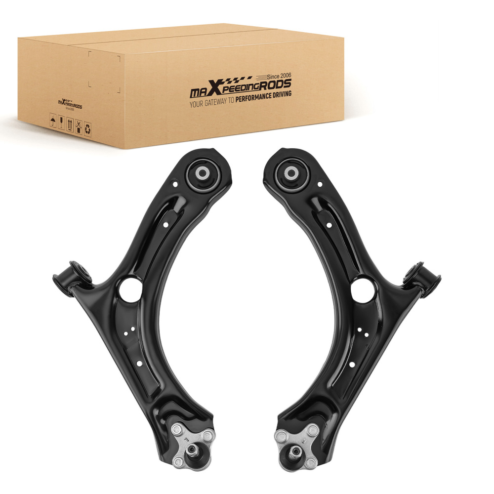 Front Suspension Control Arms Pair for 2012-2021 compatible for Volkswagen Passat Beetle compatible for FWD