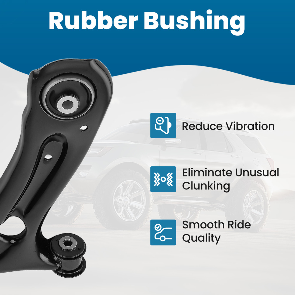 Front Suspension Control Arms Pair for 2012-2021 compatible for Volkswagen Passat Beetle compatible for FWD