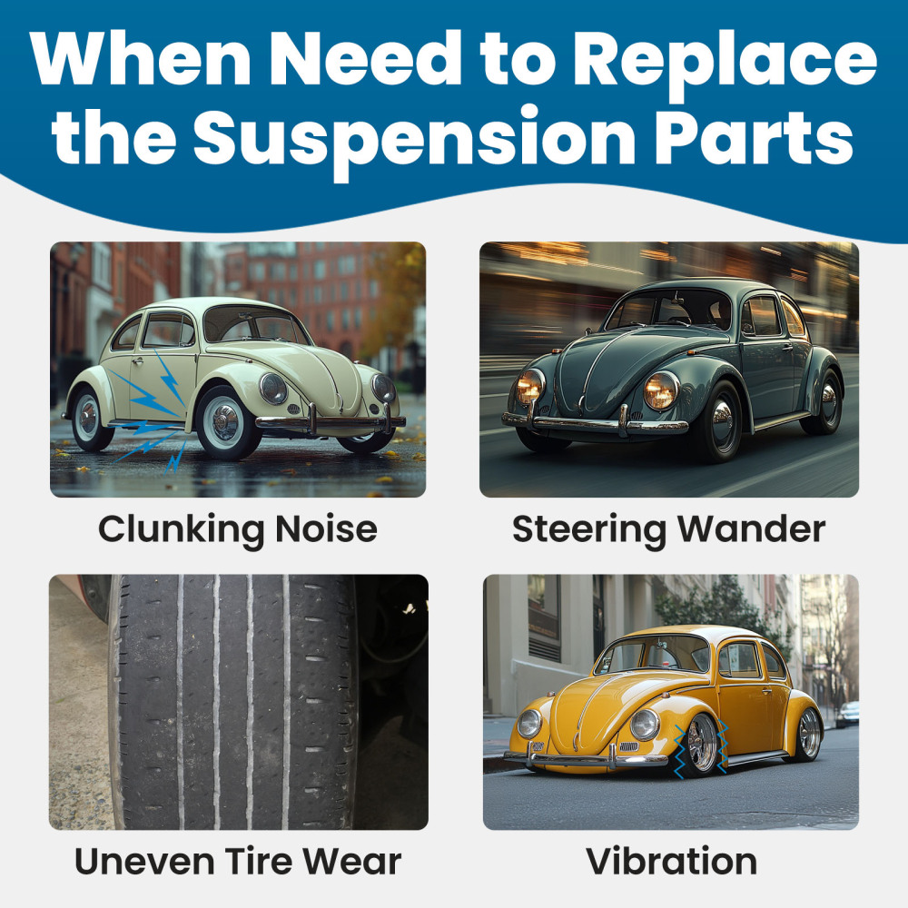 Front Suspension Control Arms Pair for 2012-2021 compatible for Volkswagen Passat Beetle compatible for FWD