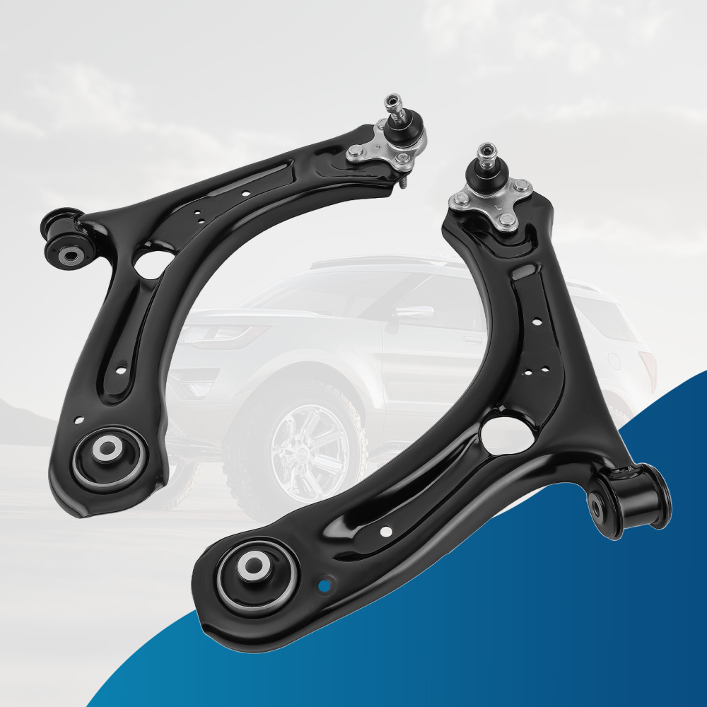 Front Suspension Control Arms Pair for 2012-2021 compatible for Volkswagen Passat Beetle compatible for FWD