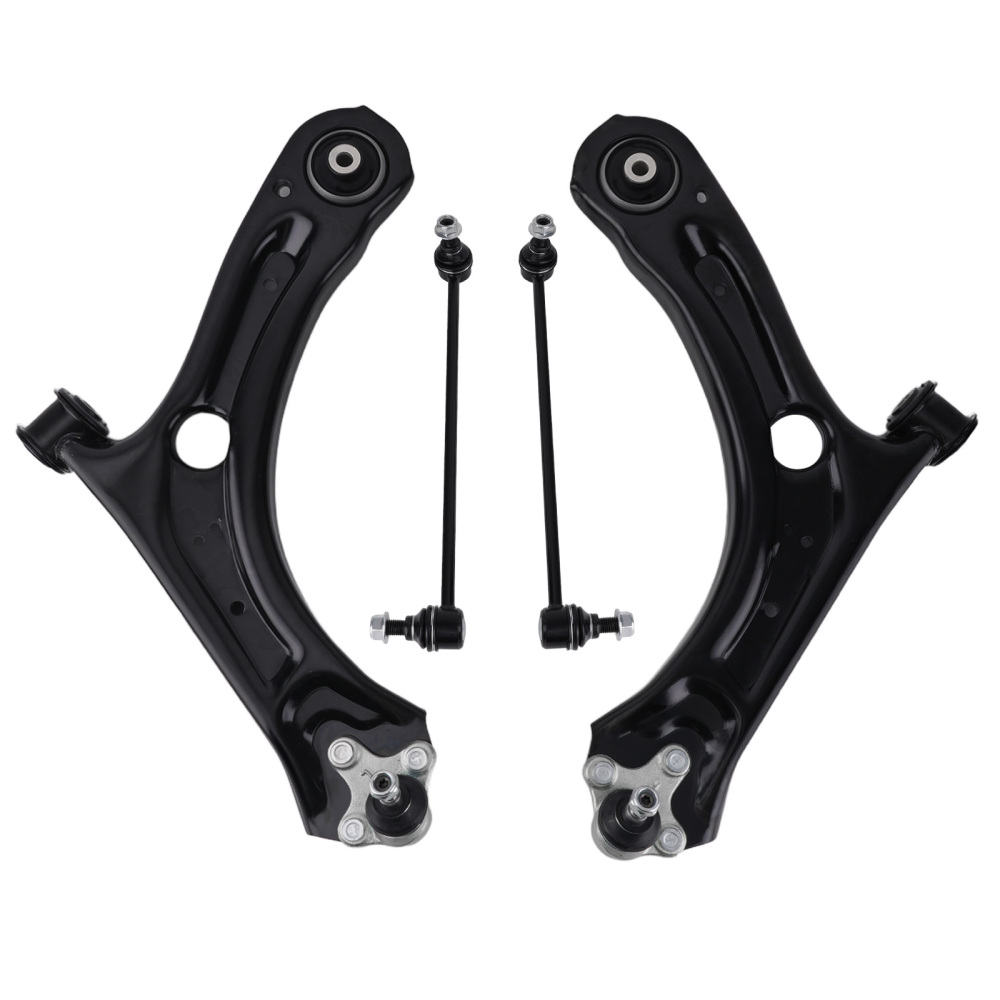 Front Suspension Control Arm w/ Ball Joint Sway Link compatible for Volkswagen Passat 12-21