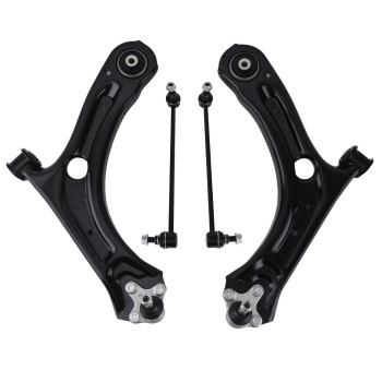 Front Suspension Control Arm w/ Ball Joint Sway Link compatible for Volkswagen Passat 12-21