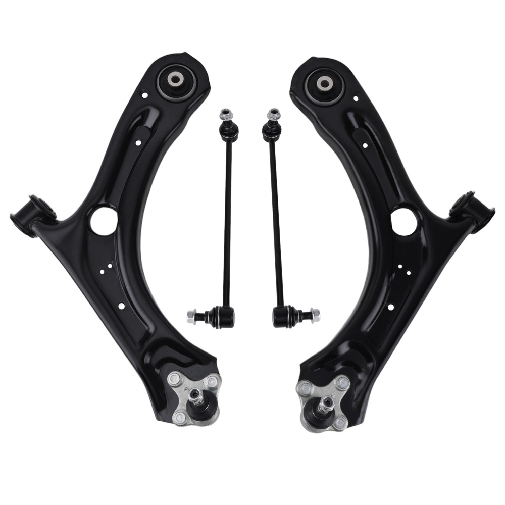 Front Suspension Control Arm w/ Ball Joint Sway Link compatible for Volkswagen Passat 12-21