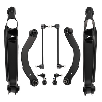 Rear Upper Lower Control Arms Sway Bar for 2007-09 compatible for Dodge Caliber Patriot Compass