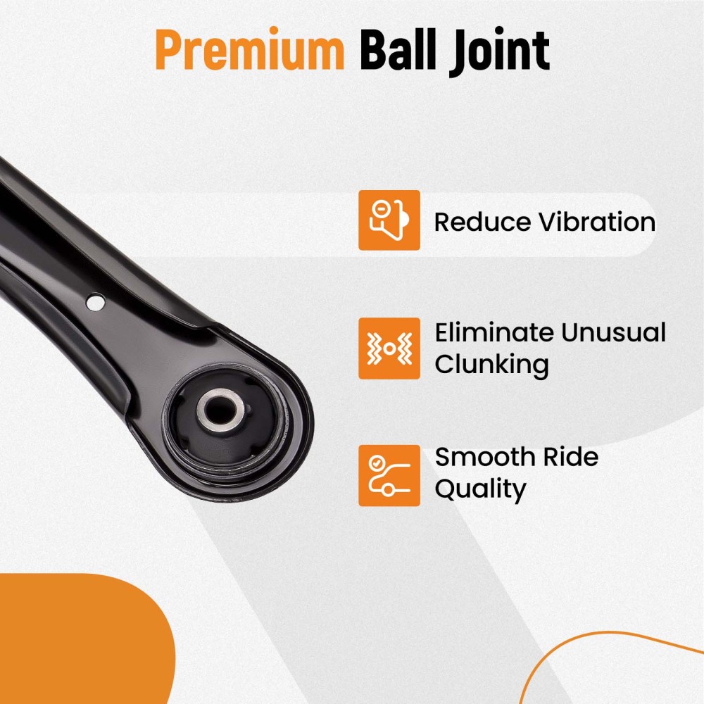 Compatible for Dodge Caliber 2007 - 2012 ADI 10pc Front Lower Control Arm Sway Bar Kit suspension arms