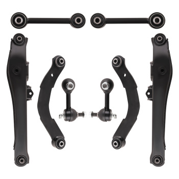 8pc Rear Control Arms Sway Bar Links Compatible for Dodge Caliber Patriot Compass2007-2012