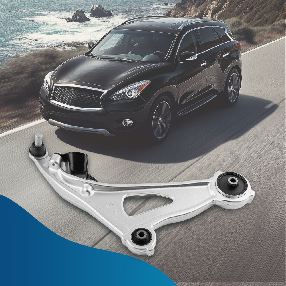 Front Right Lower Control Arm w/ Ball Joint for 2013-2019 compatible for Nissan Pathfinder QX60