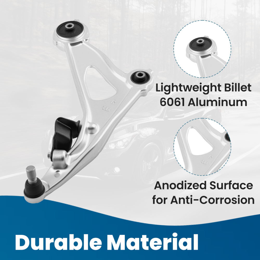 Front Right Lower Control Arm w/ Ball Joint for 2013-2019 compatible for Nissan Pathfinder QX60