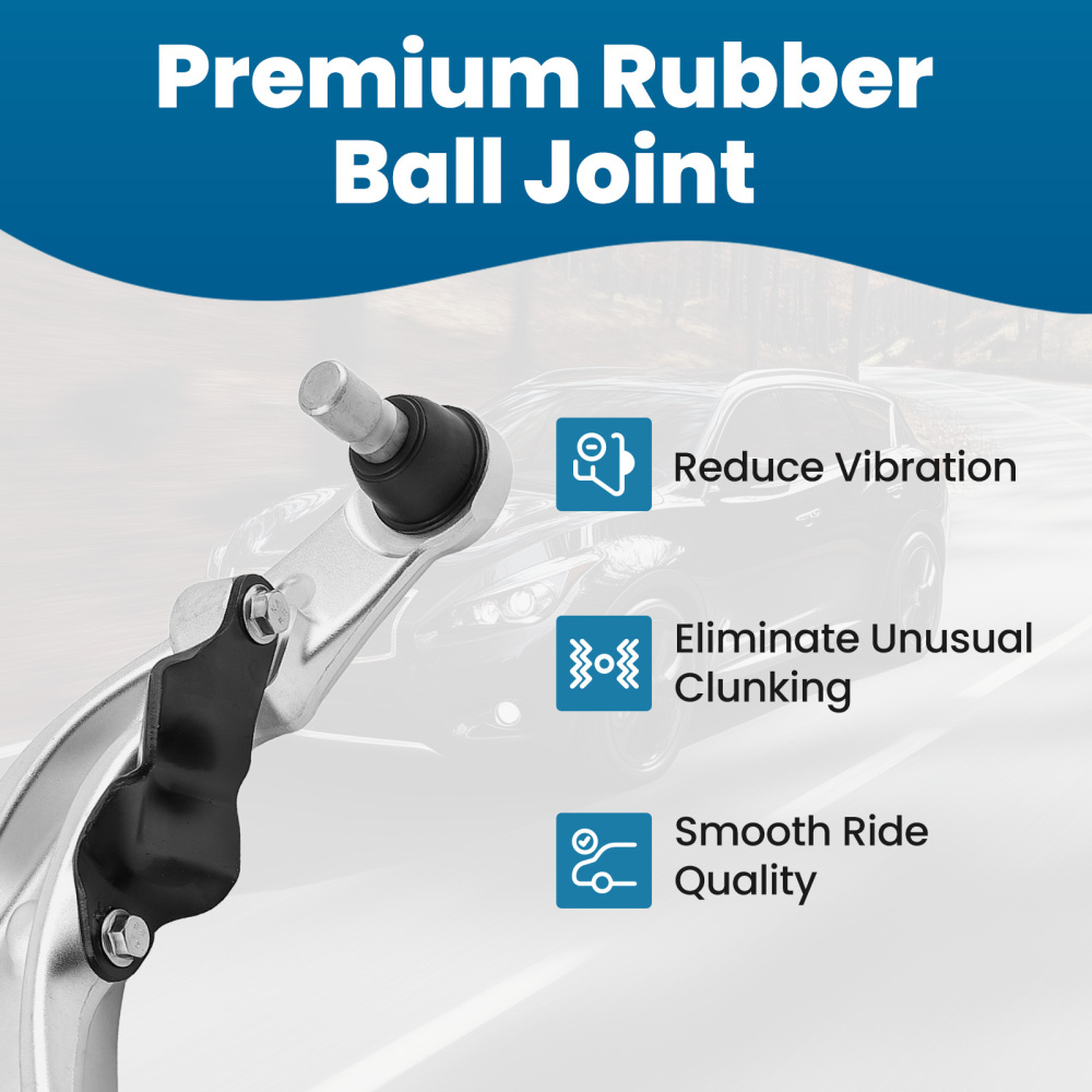 Front Right Lower Control Arm w/ Ball Joint for 2013-2019 compatible for Nissan Pathfinder QX60