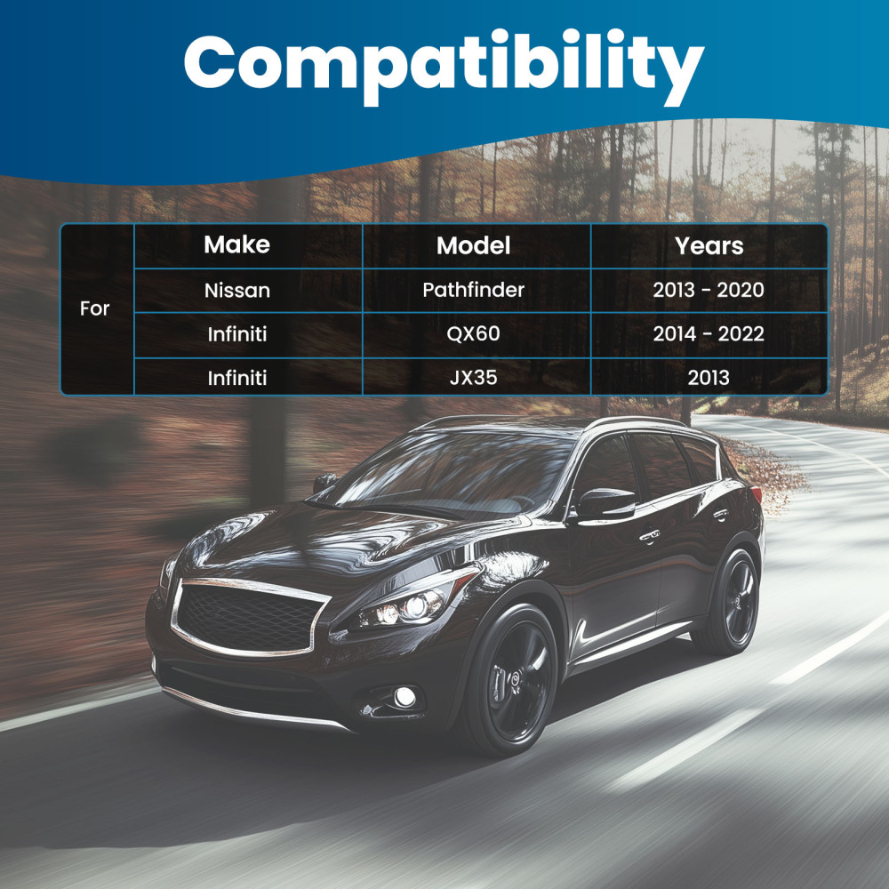 Front Right Lower Control Arm w/ Ball Joint for 2013-2019 compatible for Nissan Pathfinder QX60