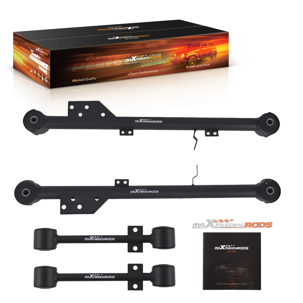 Rear Upper + Lower Trailing Control Arm Set compatible for Nissan Pathfinder QX4 1997-2004
