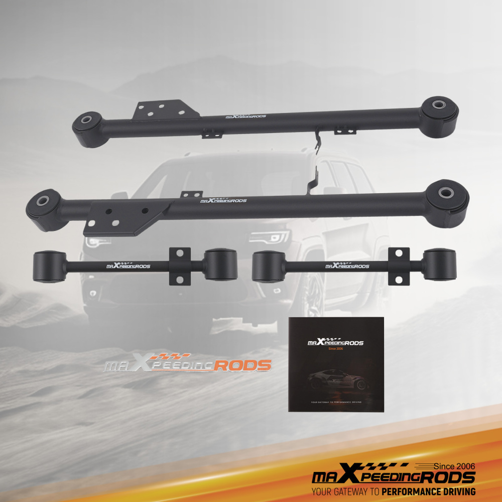 Rear Upper + Lower Trailing Control Arm Set compatible for Nissan Pathfinder QX4 1997-2004