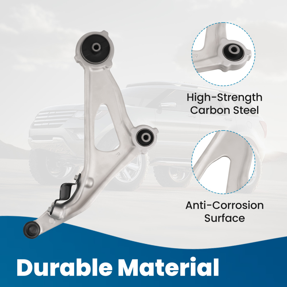 4pcs Front Lower Control Arms compatible for Nissan Pathfinder 2014-2020 compatible for Infiniti QX60 JX35