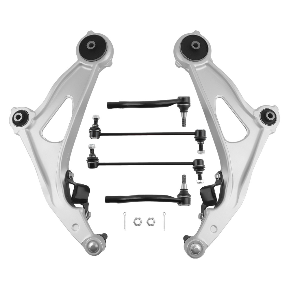 Front Lower Control Arm Tie Rod Sway Bar For 2013-2019 compatible for Nissan Pathfinder QX60