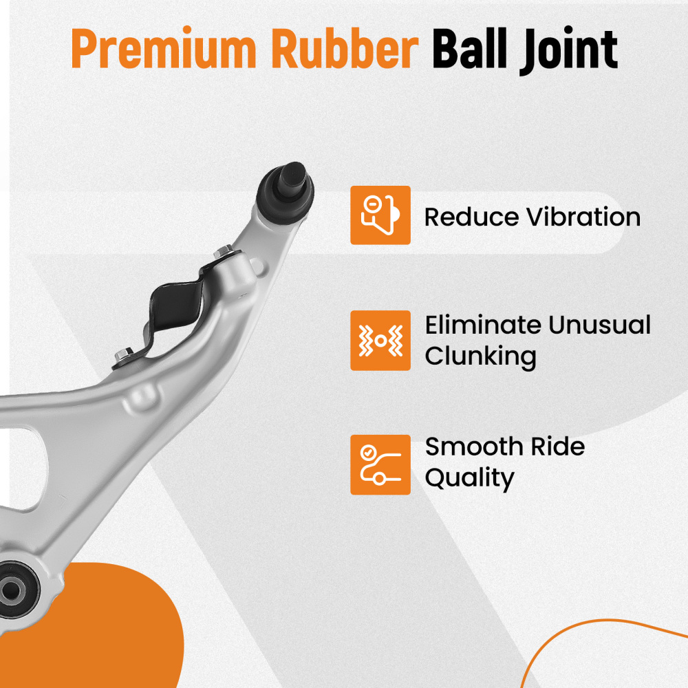 Front Lower Control Arm Tie Rod Sway Bar For 2013-2019 compatible for Nissan Pathfinder QX60