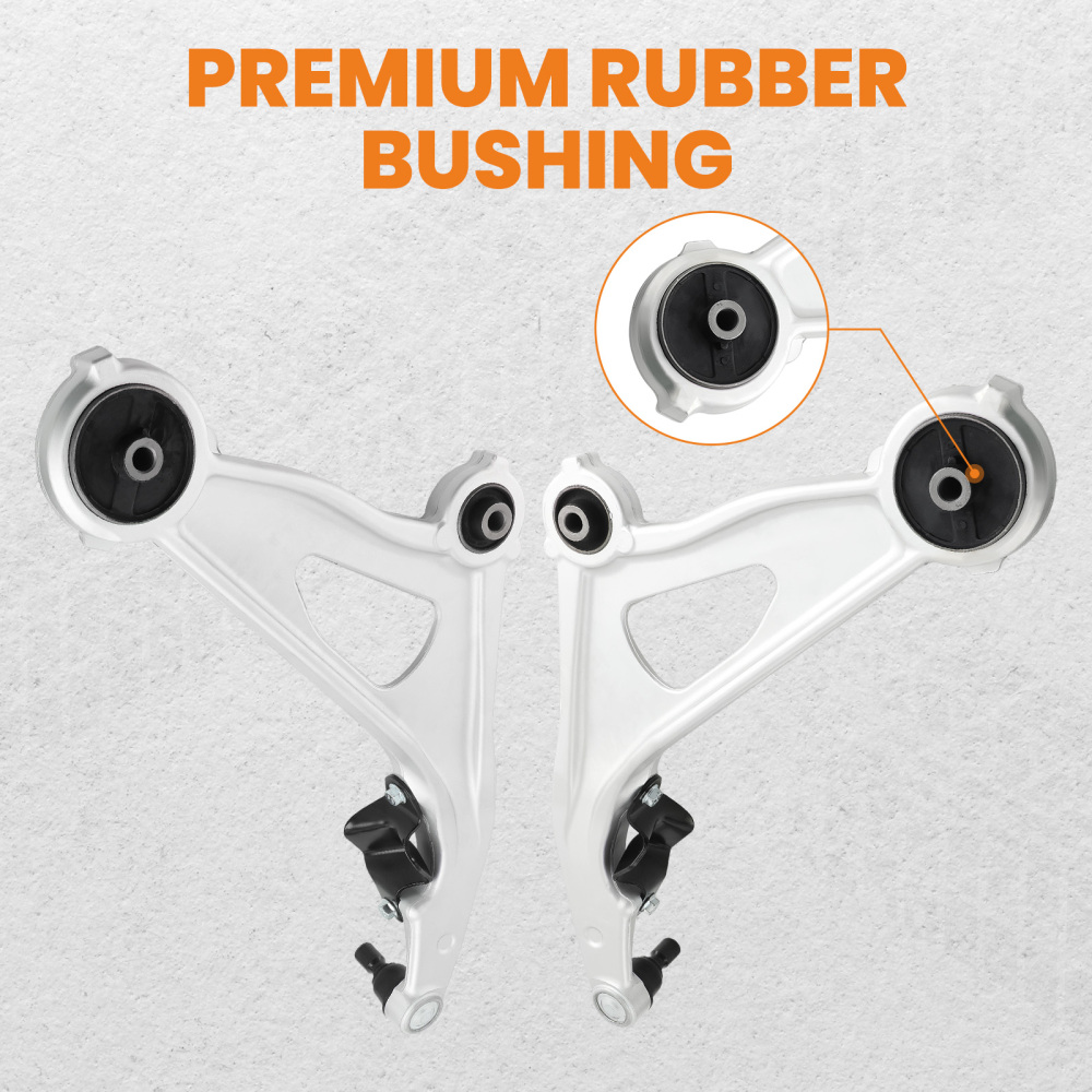 Front Lower Control Arms Sway Bars Tie Rods compatible for Nissan Pathfinder 2013-2020 8pcs