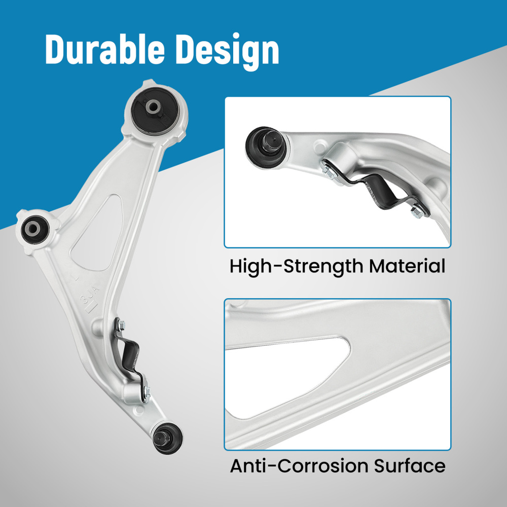 Front Lower Control Arms Sway Bars Tie Rods compatible for Nissan Pathfinder 2013-2020 8pcs