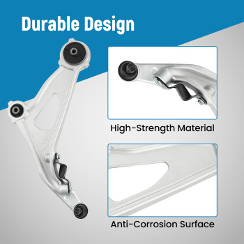 Front Lower Control Arms Sway Bars Tie Rods compatible for Nissan Pathfinder 2013-2020 8pcs