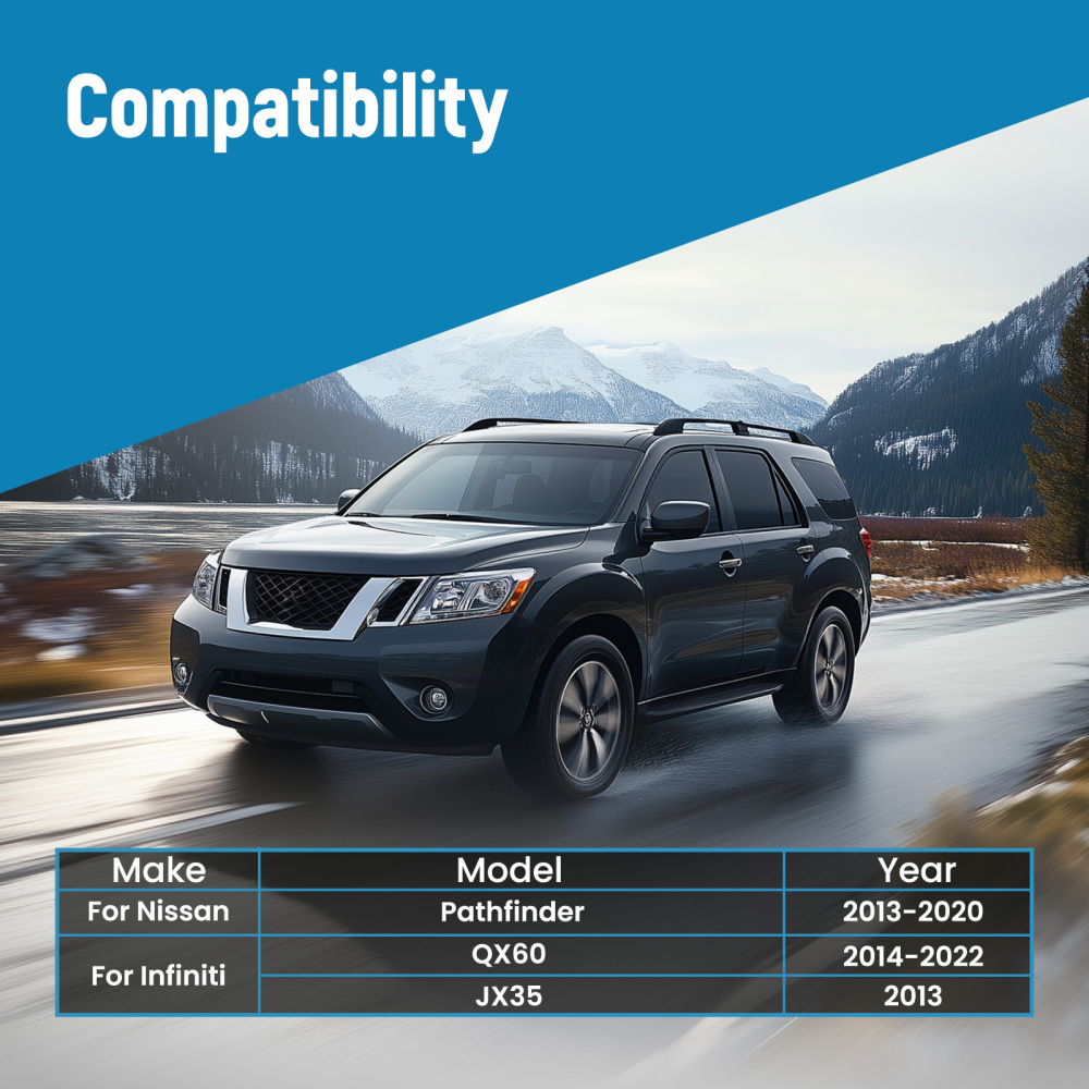 Front Lower Control Arms Sway Bars Tie Rods compatible for Nissan Pathfinder 2013-2020 8pcs